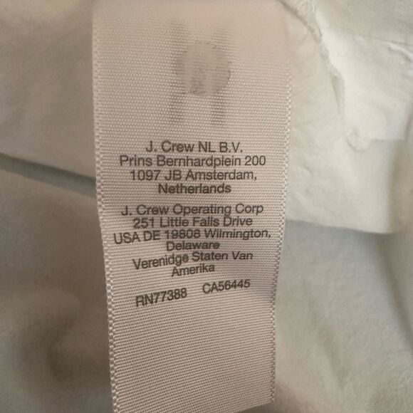 Madewell Signature Poplin Short Sleeve Button Down Shirt Size Small Cotton - Picture 9 of 10